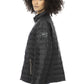 Black Polyester Women Jacket