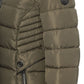 Beige Polyester Women Jacket