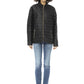 Black Polyester Women Jacket