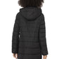 Black Polyester Women Jacket
