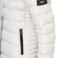 Silver Polyester Women Jacket