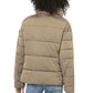 Beige Polyester Women Jacket