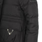 Black Polyester Women Jacket