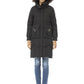 Black Polyester Women Jacket
