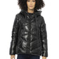 Black Polyester Women Jacket