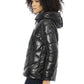 Black Polyester Women Jacket
