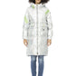 Silver Polyester Women Jacket