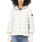 White Polyester Women Jacket