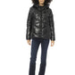 Black Polyester Women Jacket