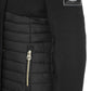 Black Polyester Women Jacket