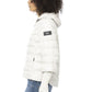 White Polyester Women Jacket
