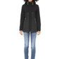Black Polyester Women Jacket