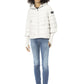 White Polyester Women Jacket
