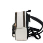 Disney Cruella Motif Mini Pebbled Leather Court Backpack Bag