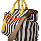 Multicolor Cotton Leather Chic Shoulder Bag