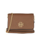 Britten Moose Pebbled Leather Chain Wallet Crossbody Handbag
