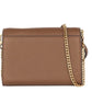 Britten Moose Pebbled Leather Chain Wallet Crossbody Handbag