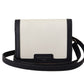 Elegant White Leather Bifold Wallet