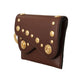 Elegant Leather Bifold Wallet & Keychain Set