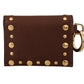 Elegant Leather Bifold Wallet & Keychain Set