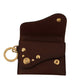 Elegant Leather Bifold Wallet & Keychain Set