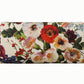 Elegant Floral Leather Crossbody Clutch