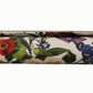 Elegant Floral Leather Crossbody Clutch