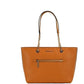 Jet Set Medium Honeycomb Leather Front Zip Chain Tote Bag Handbag
