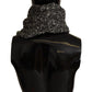 Elegant Virgin Wool Blend Knitted Shawl