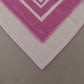 Elegant Pink Striped Beach Towel