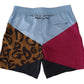 Multicolor Quick-Dry Swim Shorts