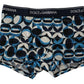 Elegant Multicolor Boxer with Elastic Waistband