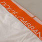 Exclusive Italian Cotton Underwear - White & Orange