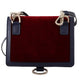 Elegant Red Leather Bifold Wallet with Strap
