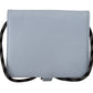 Elegant Light Blue Leather Bifold Wallet