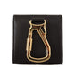 Elegant Black Leather Bifold Wallet