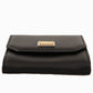 Elegant Black Leather Bifold Wallet