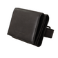 Elegant Leather Trifold Multi Kit with Strap