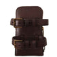 Elegant Dual-Strap Leather Multi Kit