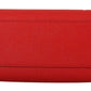 Elegant Red Sicily Leather Shoulder Bag