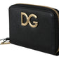 Chic Zip Around Continental Leather Wallet
