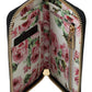 Chic Zip Around Continental Leather Wallet
