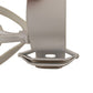 Elegant Leather Airpods Case in Pristine White