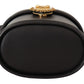 Elegant Black Leather Devotion Shoulder Bag