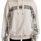 Elegant Hooded Sequin Pullover Sweater