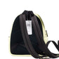 Mini Court Pale Lime Pebbled Leather Shoulder Backpack Bag