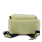 Mini Court Pale Lime Pebbled Leather Shoulder Backpack Bag