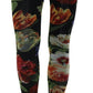 Opulent Floral Mesh Tights