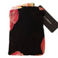 Black Floral Print Nylon Tights Stockings