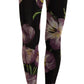 Elegant Floral Mesh Tights